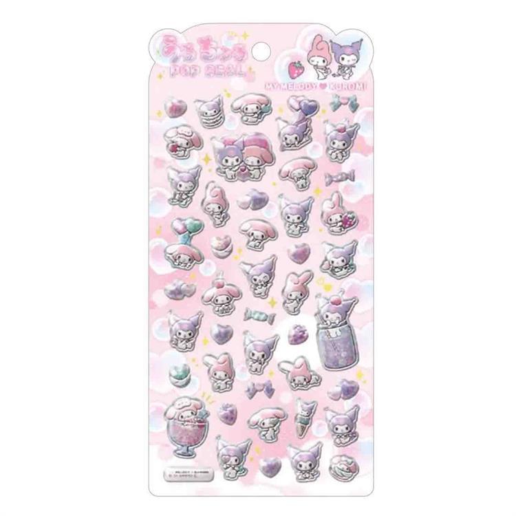 クラックス マイメロディ クロミ うるちゅるポップシール サンリオ