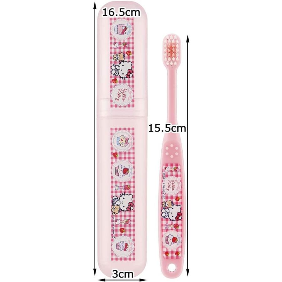 スケーター 歯ブラシセット ハローキティ 園児用 TBC3-0S