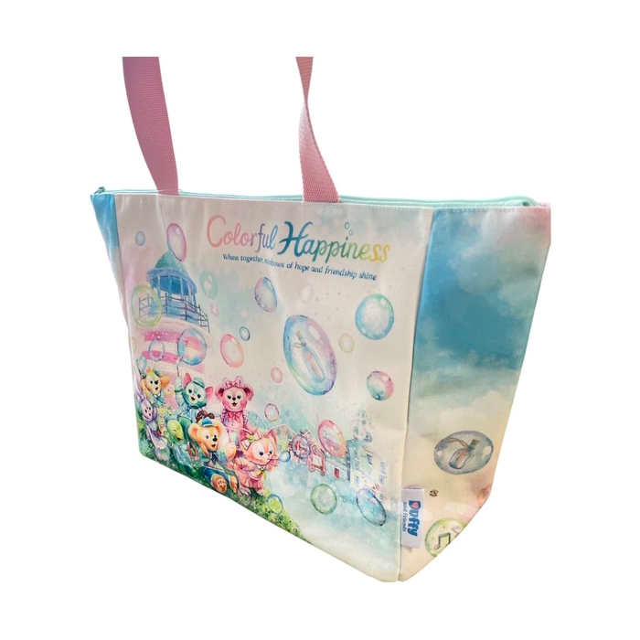 トートバッグ ダッフィー＆フレンズ 20周年 カラフルハピネス