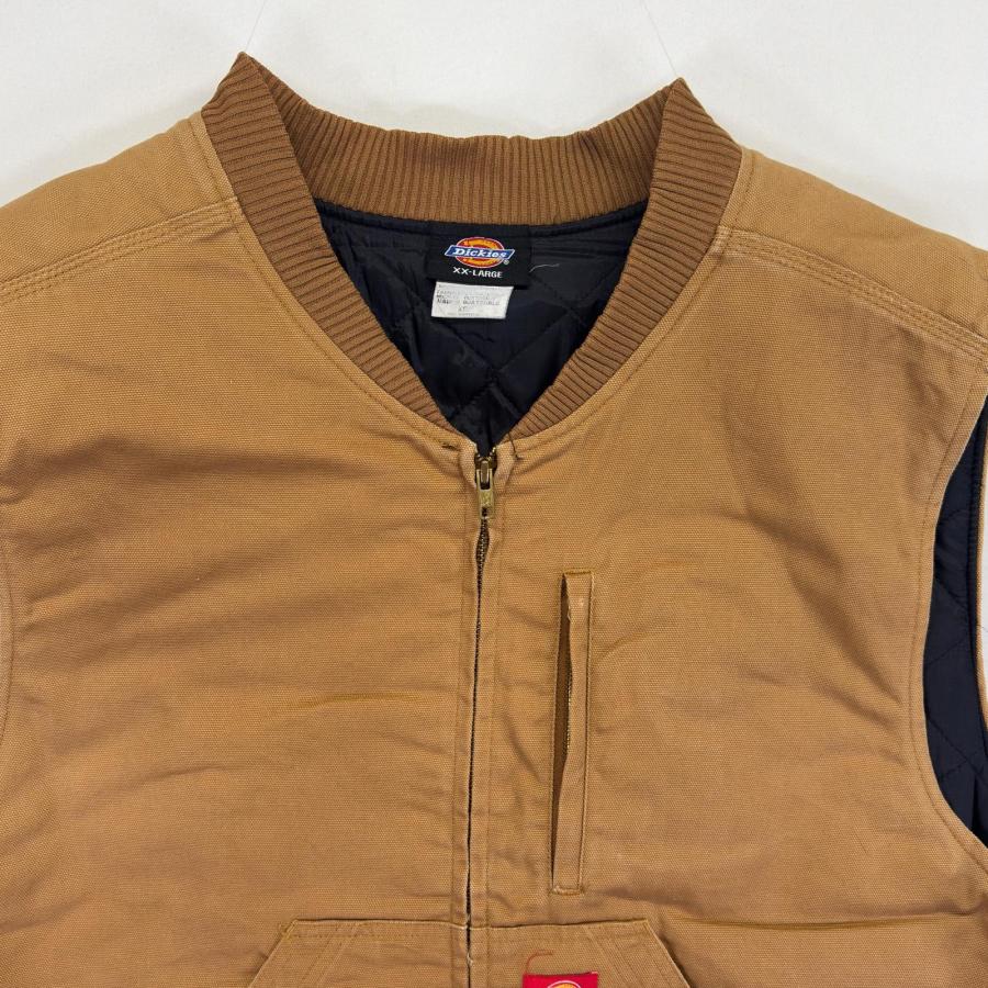 Dickies（ディッキーズ） 古着 ベスト ダック 中綿 大きいサイズ