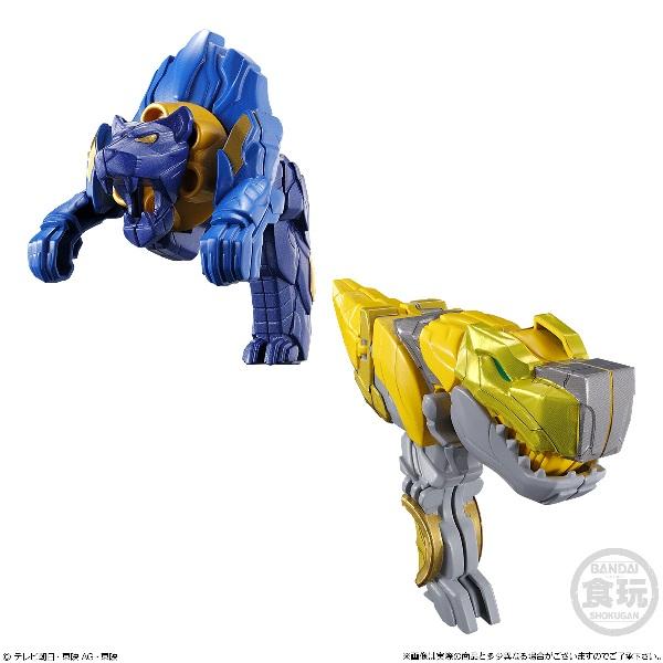 ミニプラ ナンバーワン合体シリーズ01 テガソード&レオンバスター50&