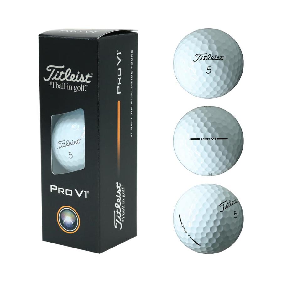 Titleist（タイトリスト） Pro V1 ボール (ハイナンバー) ホワイト 1
