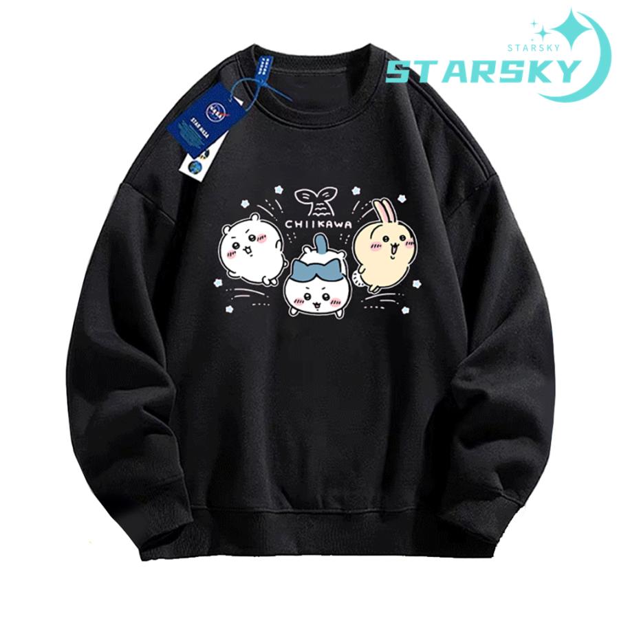 ちいかわ ハチワレ ウサギ トレーナー 長袖Tシャツ スウェット