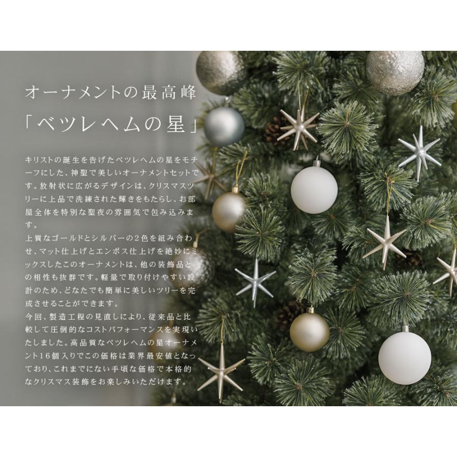 クリスマスツリー ベツレヘムの星 フルセット オーナメント 高級