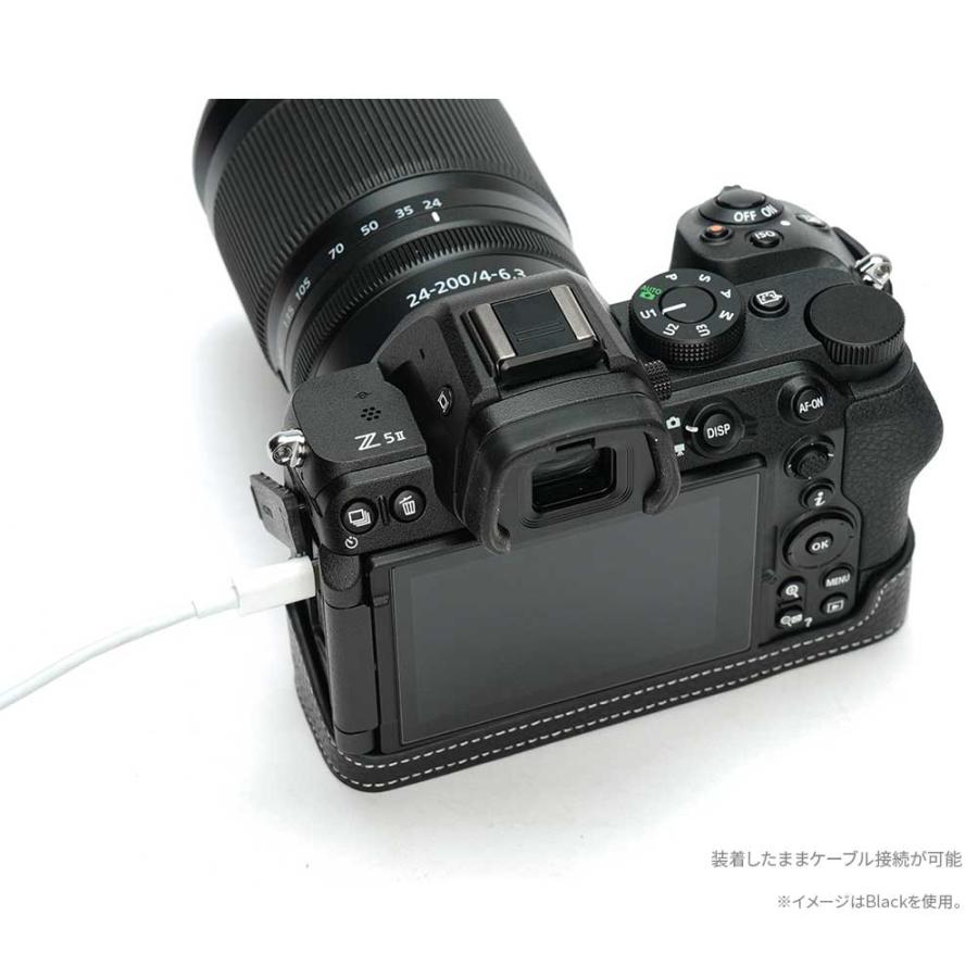 Zシリーズ（Nikon） Nikon Z5II 専用 レザー ケース Volcano