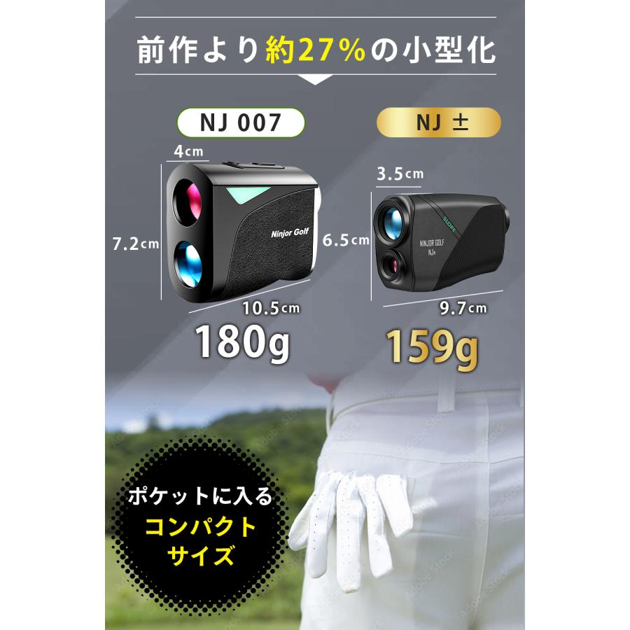 NINJOR GOLF（ニンジャーゴルフ） NINJOR GOLF NJ ± PRO ゴルフ 距離計