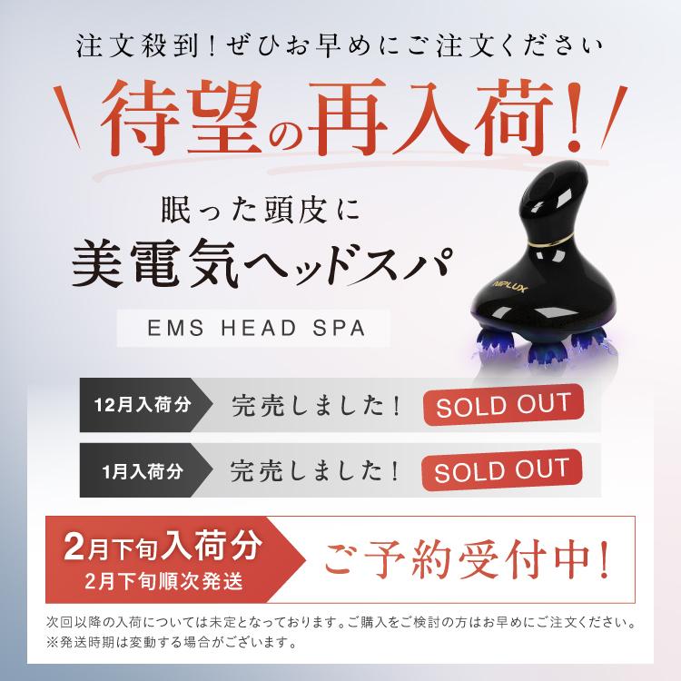 NIPLUX EMSヘッドスパ 頭皮マッサージ ヘッドマッサージ NIPLUX EMS