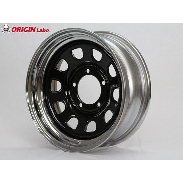 ホイール4本セット 16×6.0J -20 MUD-SDA7「鉄心」16インチ クローム