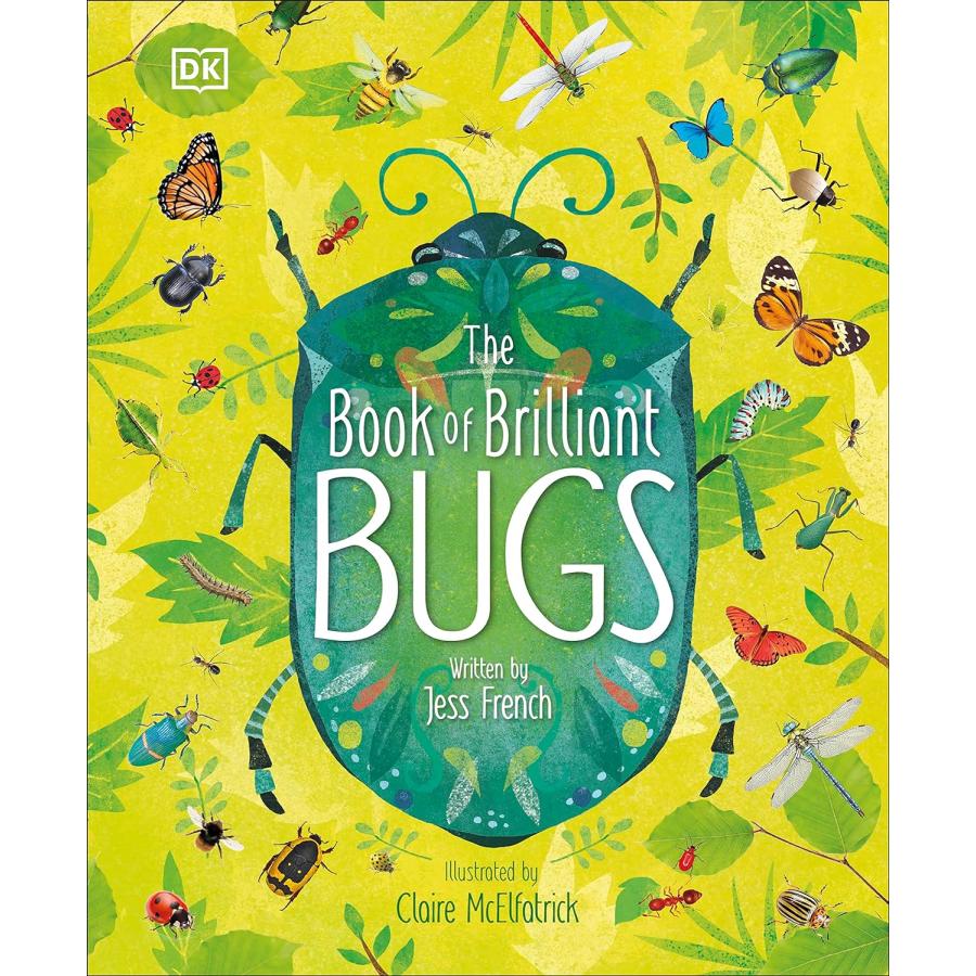 Book of Brilliant bugs（英語絵本）DK 図鑑 昆虫 7 〜 9 歳 外国の
