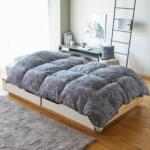 西川（nishikawa） 羽毛布団 セミダブル 掛けふとん 昭和 羽毛ふとん