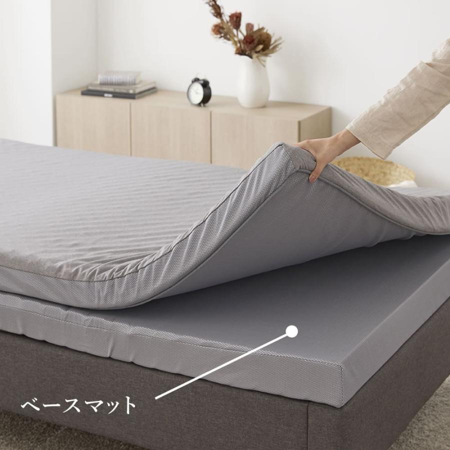 西川（nishikawa） ムアツ ベースマット ムアツ補助マット シングル 9