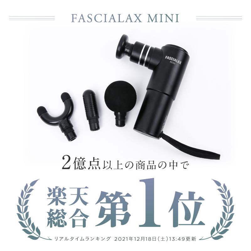 NIPLUX マッサージガン マッサージ器 小型 NIPLUX FASCIALAX MINI 筋膜