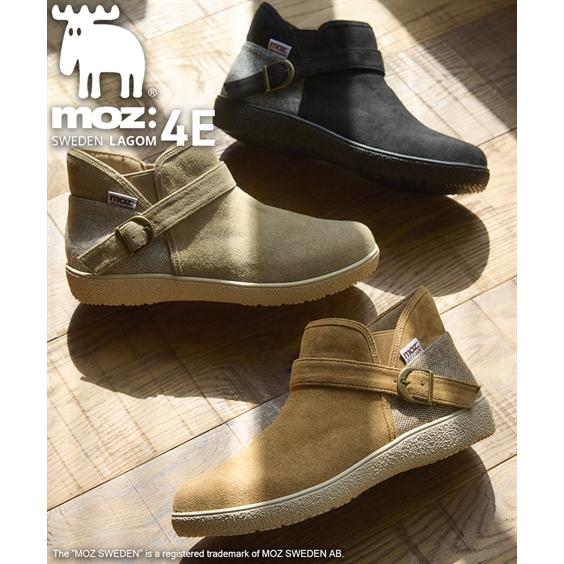 ニッセン（nissen） レディース ゆったり幅広 moz モズ 軽量 ベルト付