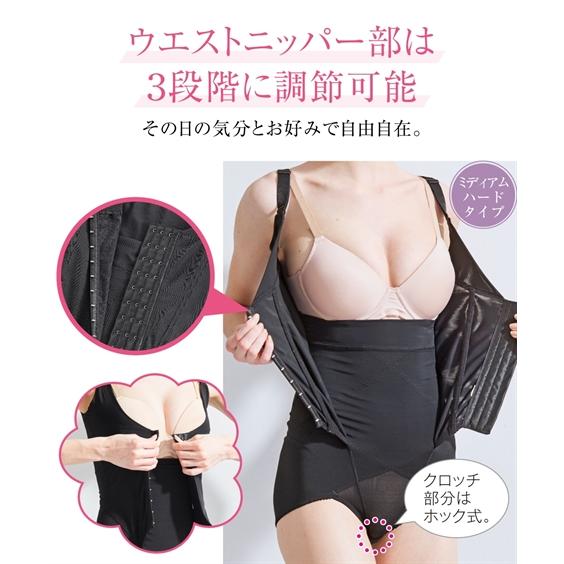 ニッセン（nissen） 補正下着 大きいサイズ レディース 全身 ボディ