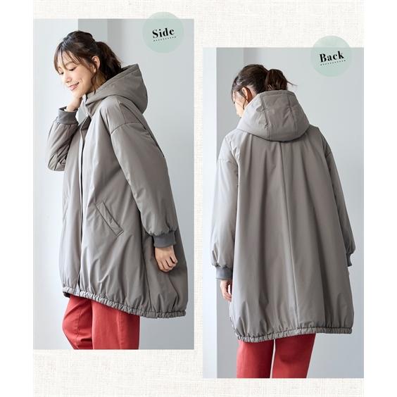 ニッセン（nissen） コート 大きいサイズ レディース ビッグ パーカー