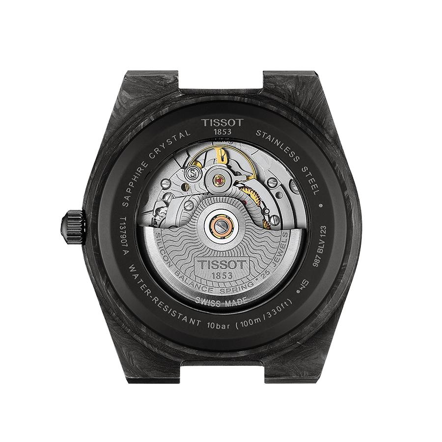 TISSOT（ティソ） TISSOT PRX ご購入特典つき カーボン メンズ腕時計