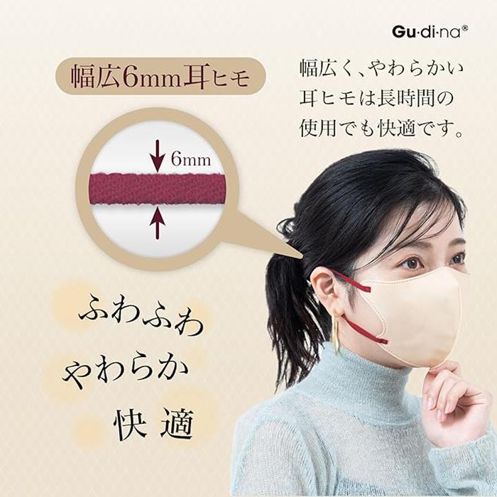 グディナ ヴェールマスク グレージュ 10枚入 個別包装 青山通商