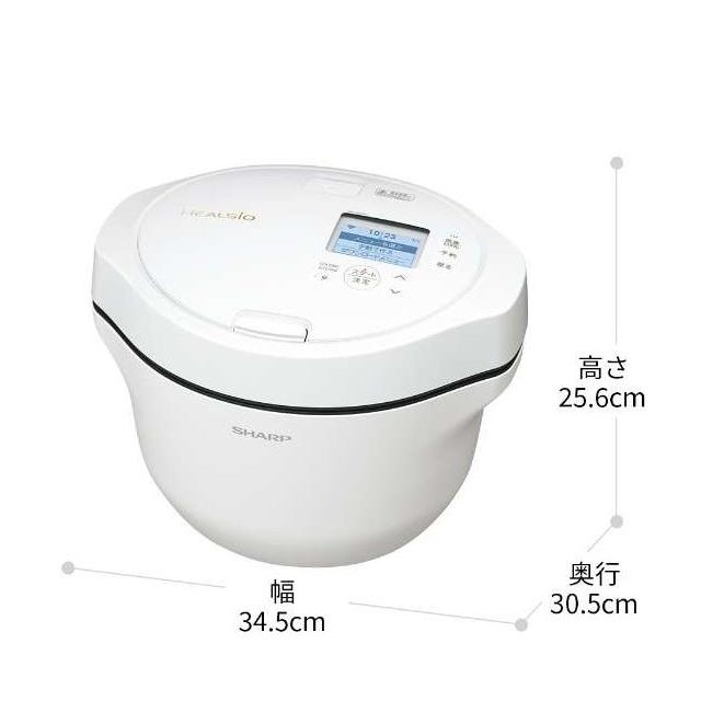 ヘルシオ ホットクック KN-HW24H-W 水なし自動調理鍋 2.4L HEALSIO pro