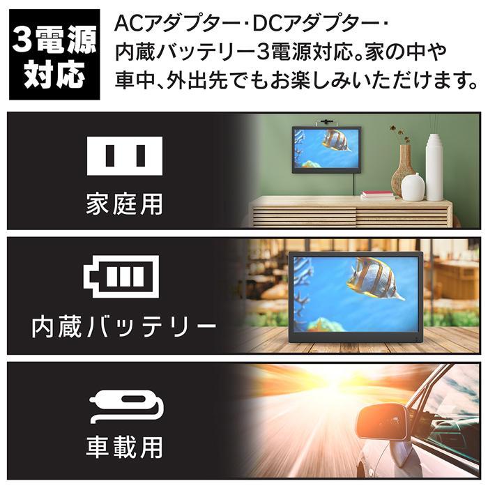 ポータブルテレビ 14.1インチ 録画機能付き OT-TV141K : ネット