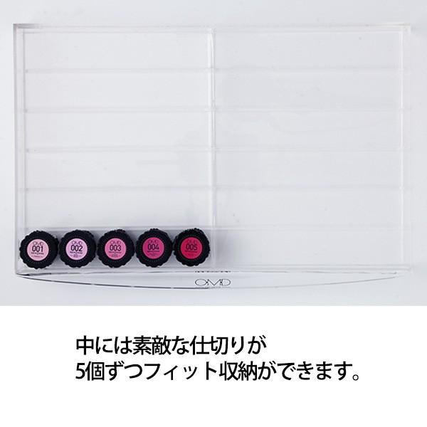 OMD ジェルネイル 収納 収納ケース 収納ボックス 2段 OMD 120個 カラー