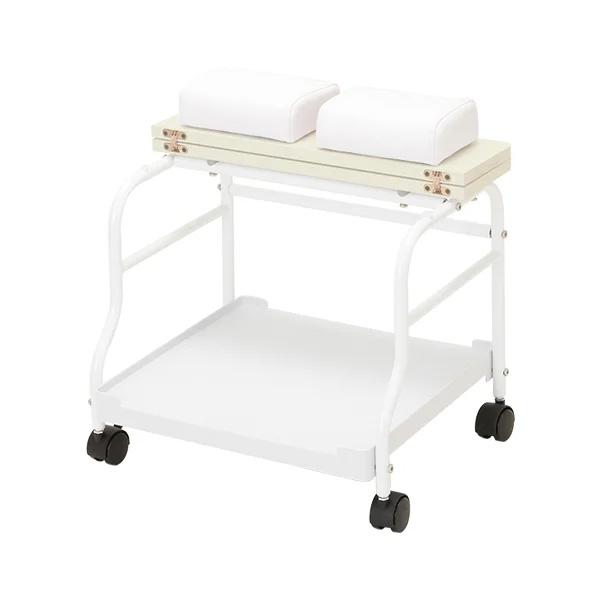 フットバス用スタンド ホワイト フットケアワゴン フットバス用