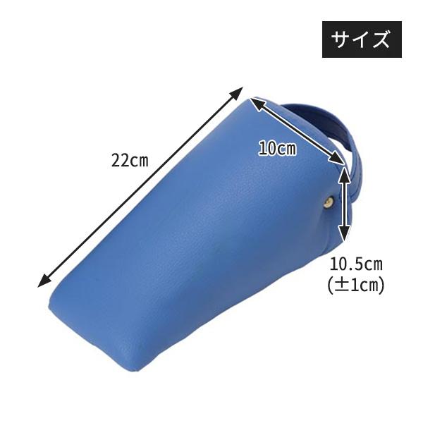 7BEAUTY（7ビューティー） 三角ブロック 大 2個セット ブルー 幅10