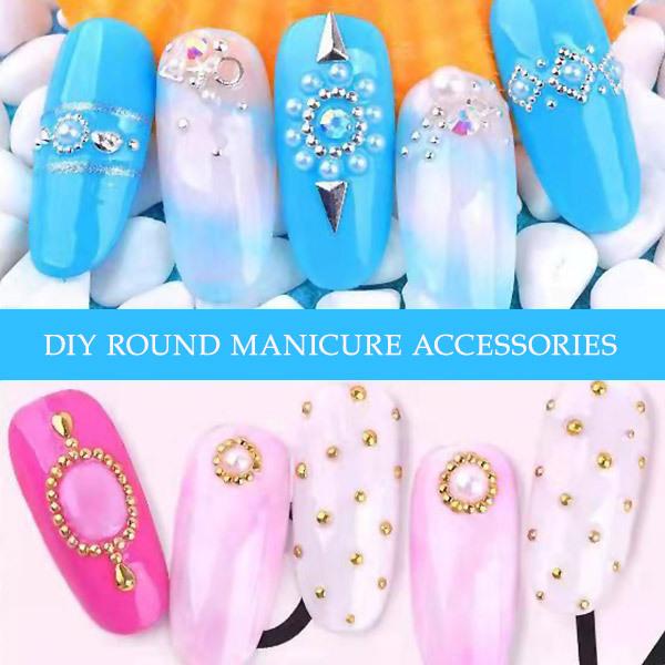 7BEAUTY（7ビューティー） ネイル スタッズ ゴールド シルバー 半球