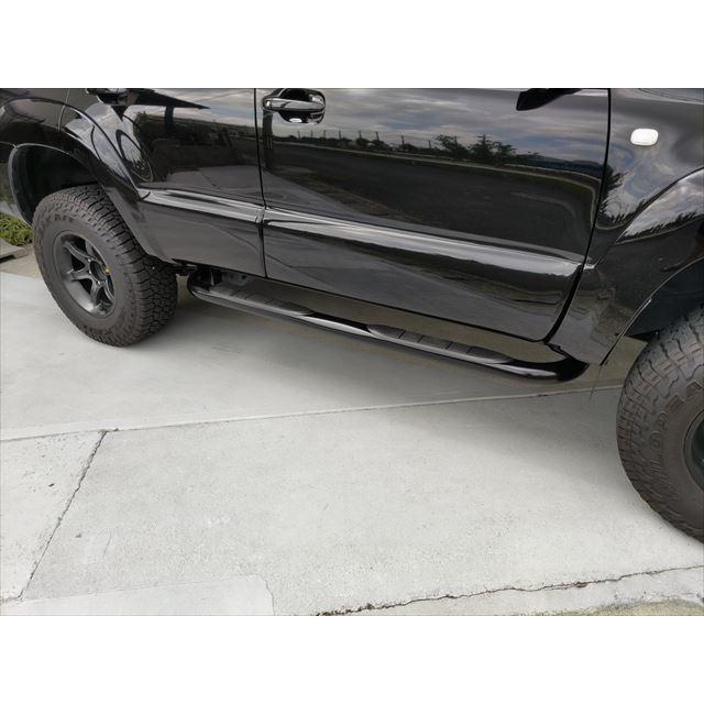 ハイラックスサーフ 215系 サイドステップ ブラック サイドバー 3