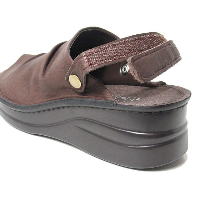 インコルジェ INCHOLJE 4039 オープントゥくしゅくしゅ2WAYサボ風