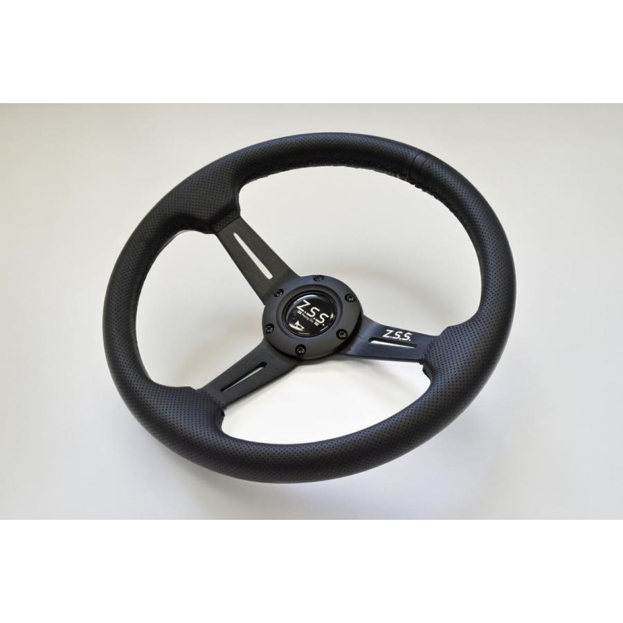 Z.S.S. スポーツ ステアリング ハンドル 345φ 345mm セミディープ