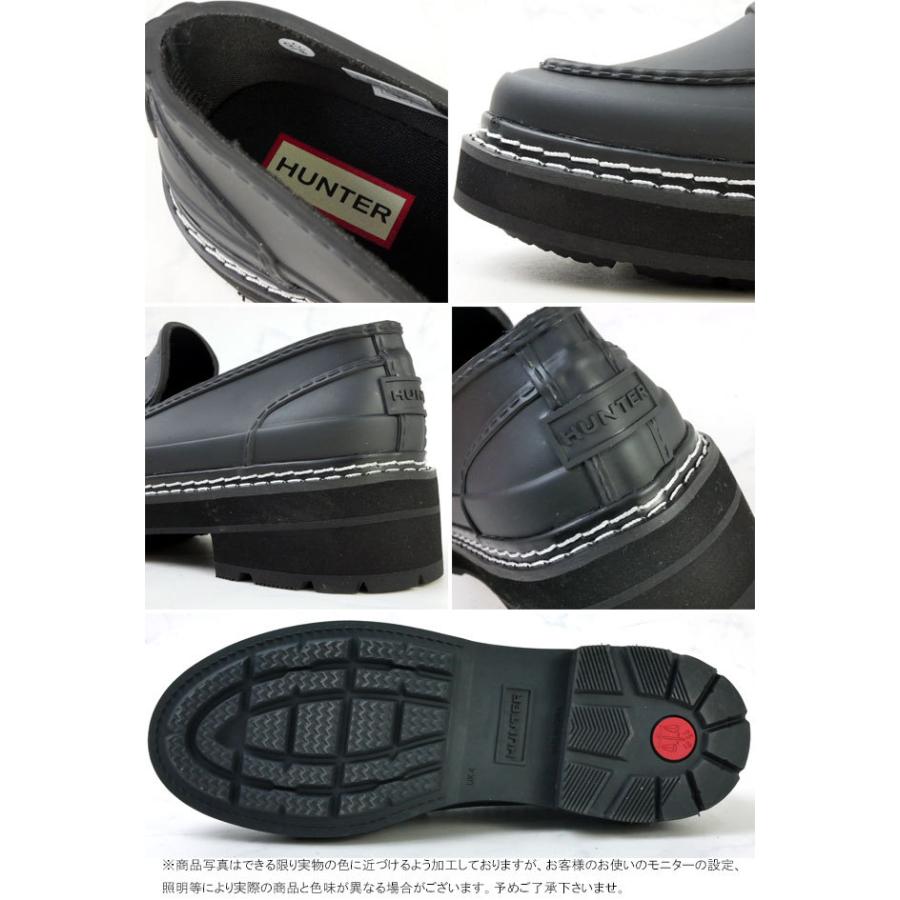 HUNTER（ハンター） レディース ローファー リファイン スティッチ