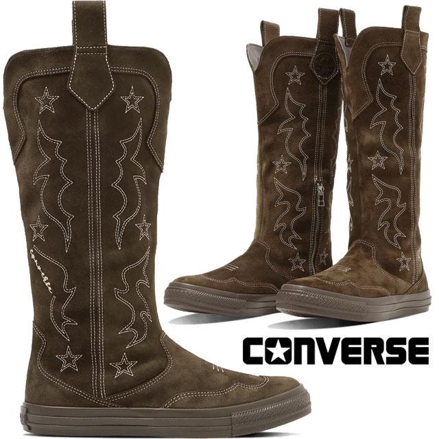 CONVERSE（コンバース） 爆買 ロングブーツ 本革 オールスター