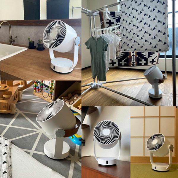 Stadler Form Leo サーキュレーター ホワイト 「送料無料」/ 3D送風