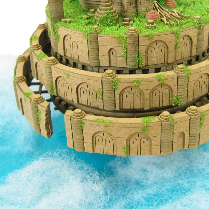 スタジオジブリ 天空の城ラピュタ ラピュタ城 みにちゅあーとキット