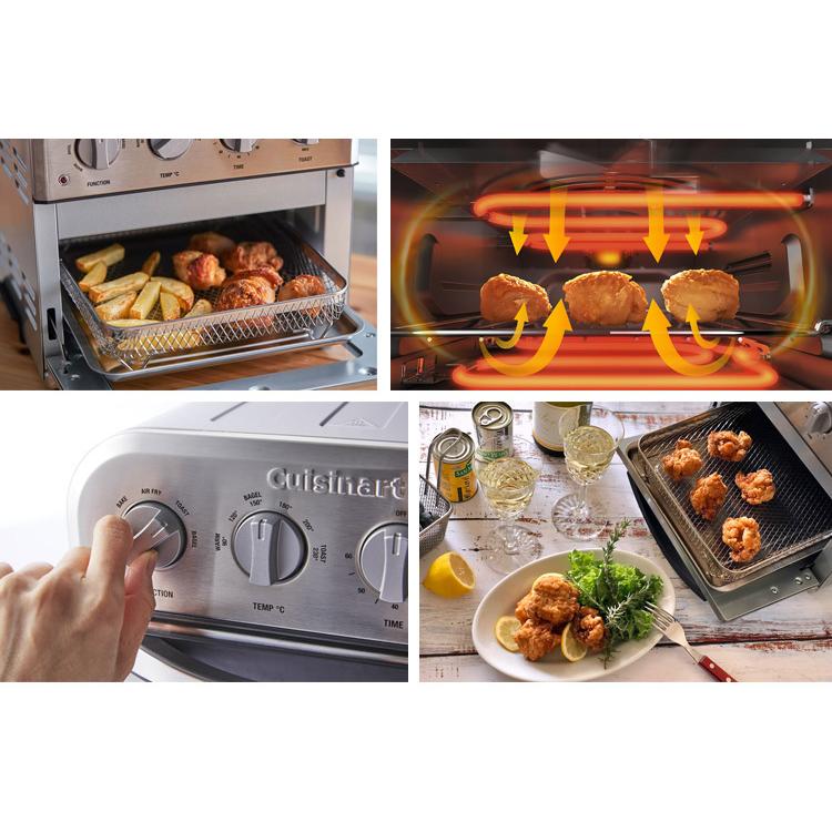 2/27頃入荷）Cuisinart ノンフライオーブントースター 4ダイヤル TOA