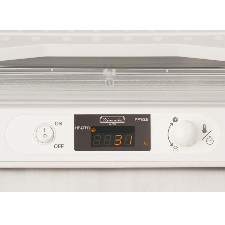 洗えてたためる発酵器 PF103 （日本ニーダー パン発酵器 電子発酵器