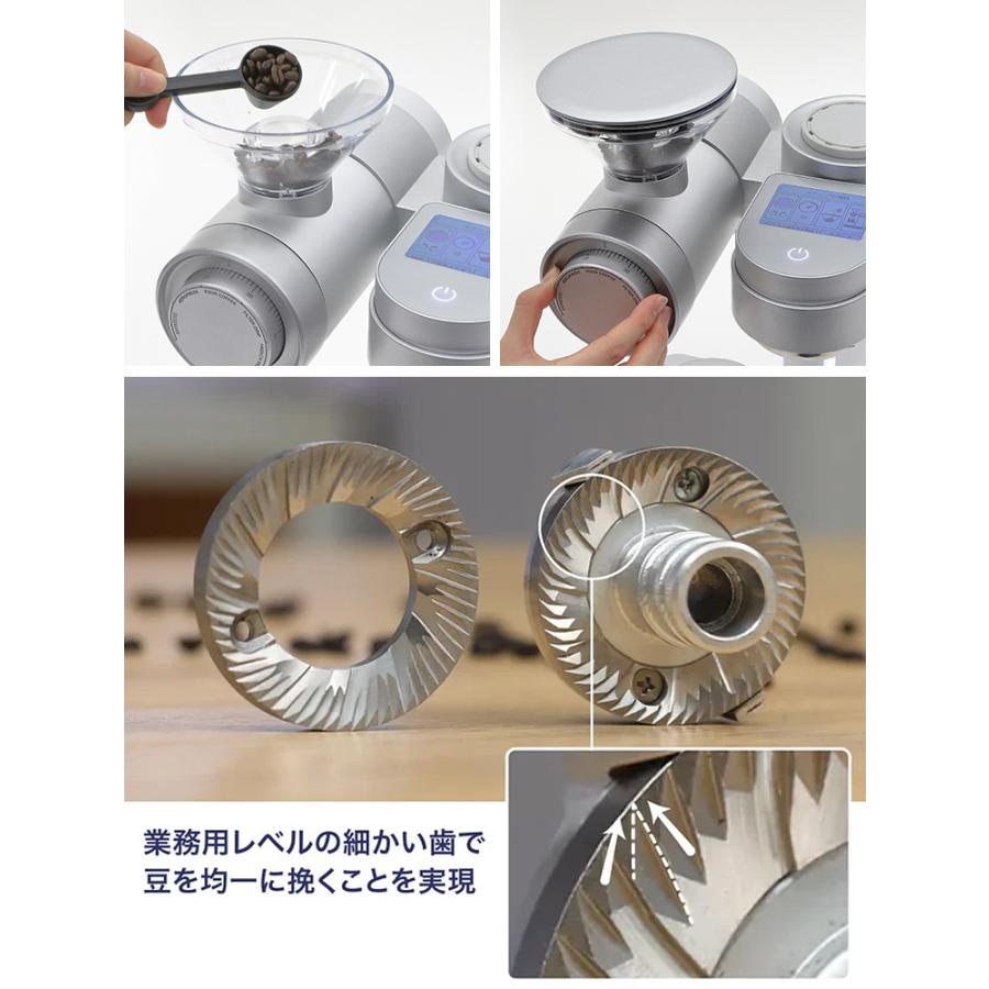 Gevi 4-in-1 スマートコーヒーメーカー 全自動 ミル付 ドリッパー