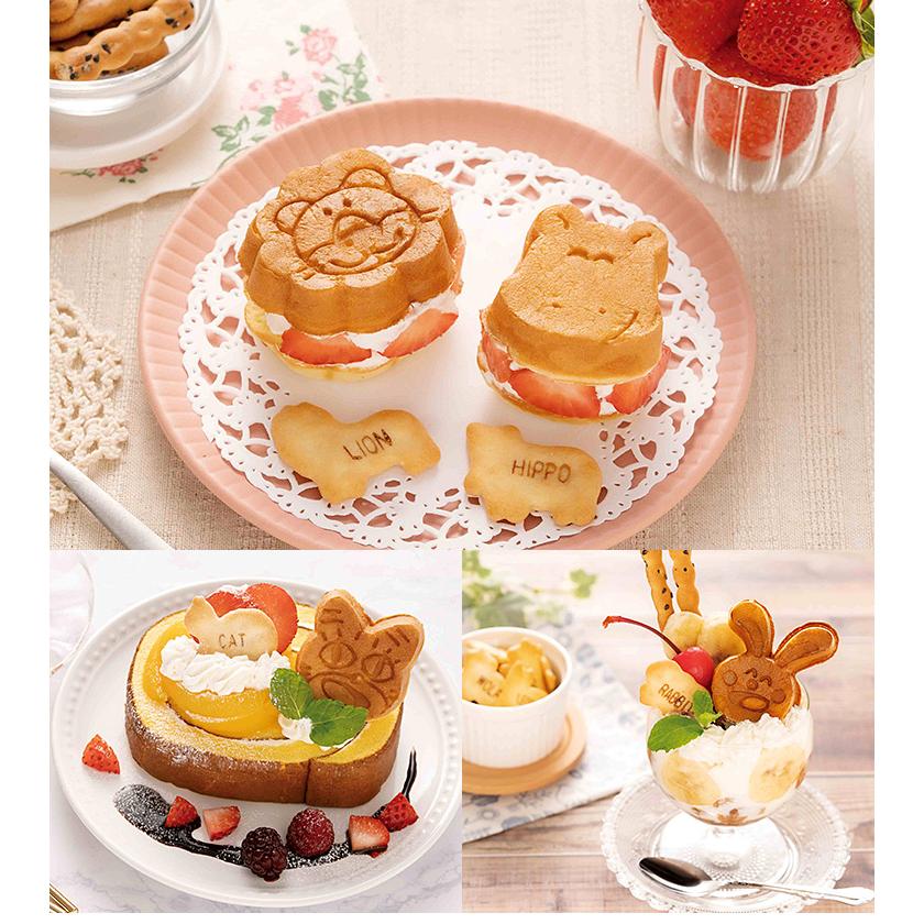 たべっ子どうぶつカステラメーカー 本体＋プレート1種 KDHS-018P