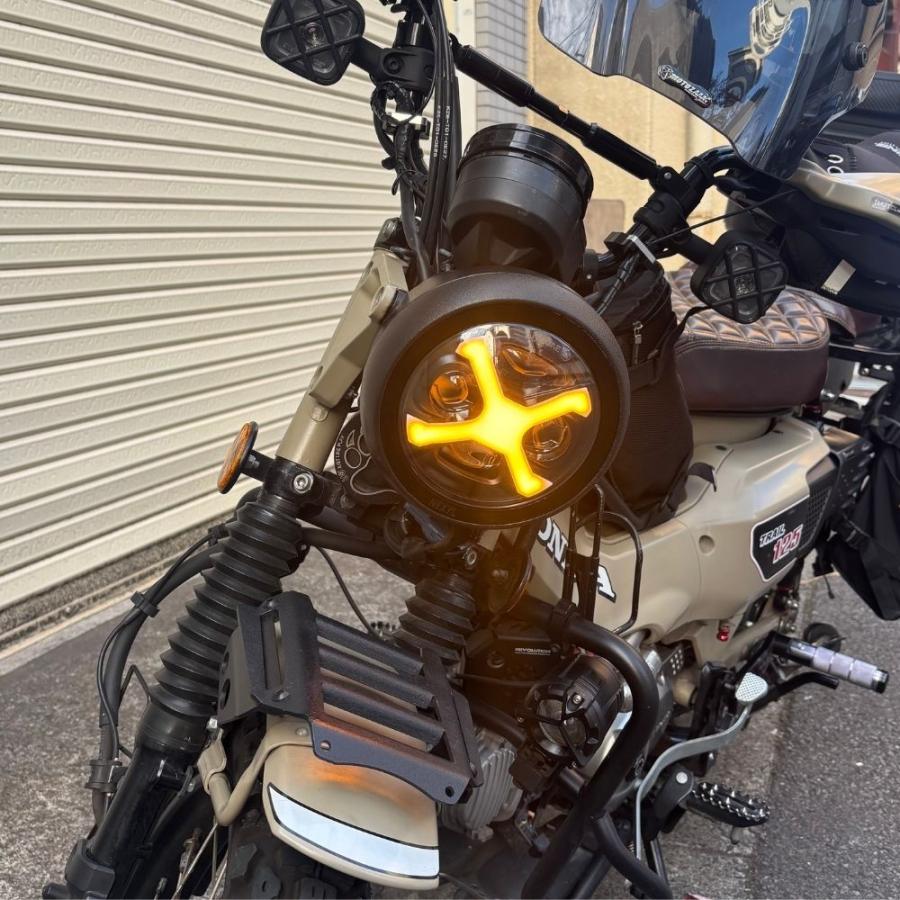 ホンダ（HONDA） HONDA CT125 ハンターカブ LEDヘッドライト Xライン 4