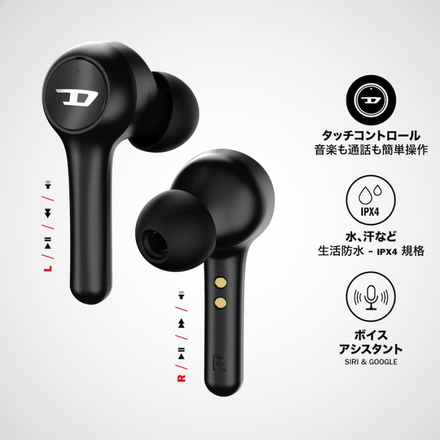 DIESEL（ディーゼル） 完全ワイヤレスイヤホン Bluetooth5.1