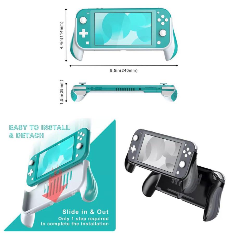 任天堂スイッチ ライト用 グリップケース 保護カバー アクセサリー