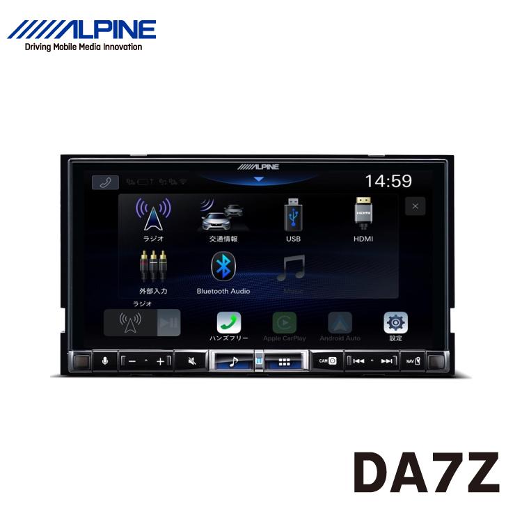 ALPINE（アルパイン） ALPINE DA7Z 7型ディスプレイオーディオ Apple