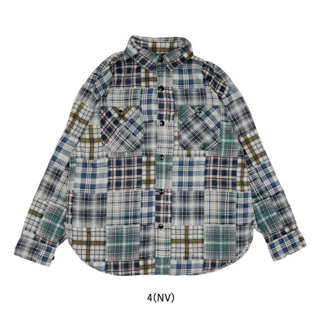 DENIM DUNGAREE（デニムアンドダンガリー） プリントチェックシャツ