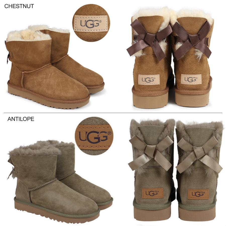 UGG（アグ） ムートン ブーツ ミニ ベイリー ボウ MINI 2 BAILEY BOW