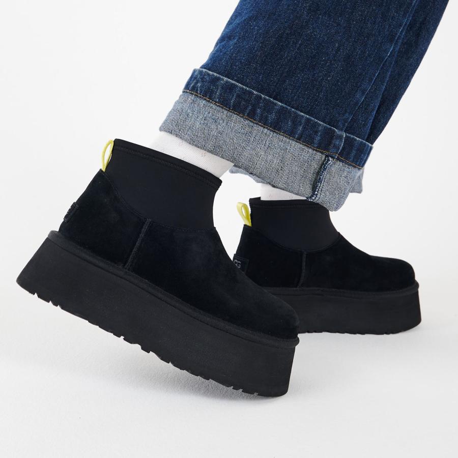 UGG（アグ） クラシックミニ ディッパー ブーツ レディース 厚底