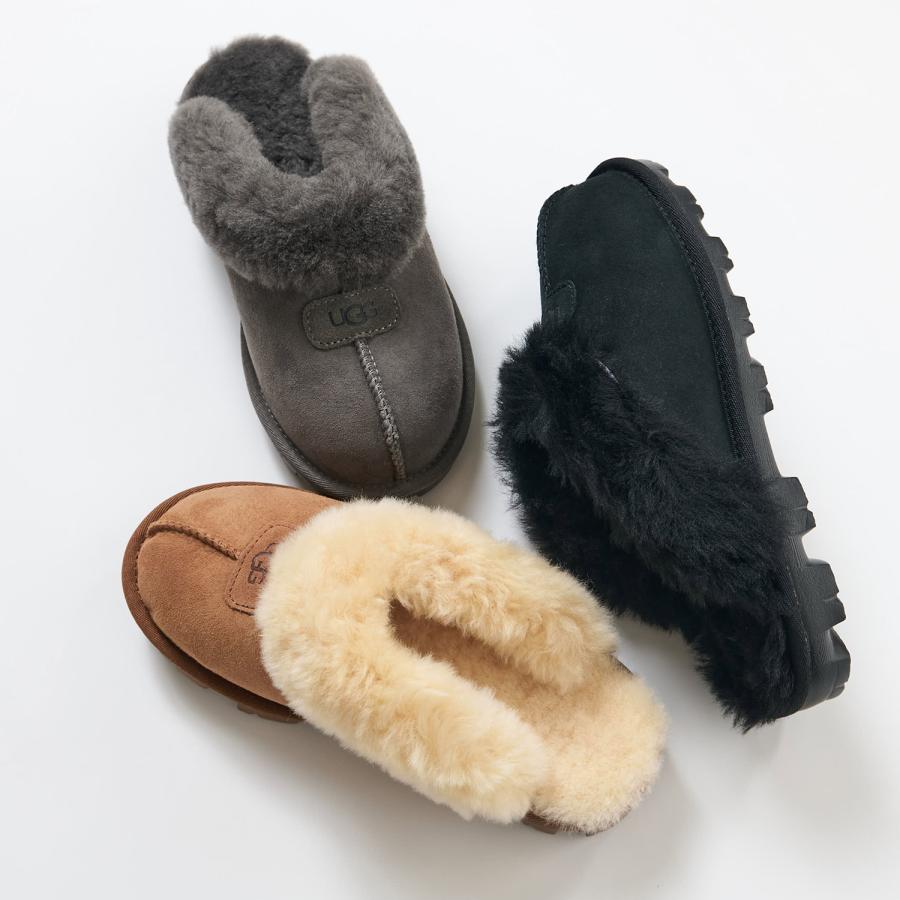UGG（アグ） サンダル ファー サボ スリッパ コケット レディース