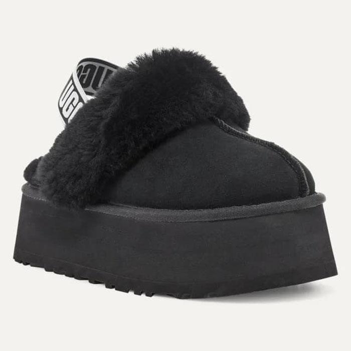 UGG（アグ） 毎日発送 レディース ファンケット ファー サンダル 厚底