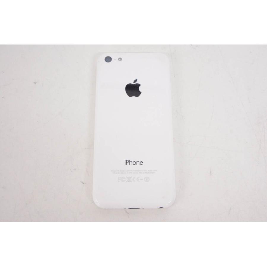 中古 Apple iPhone 5c 32GB MF149J/A ホワイト ドコモ ソフトバンク