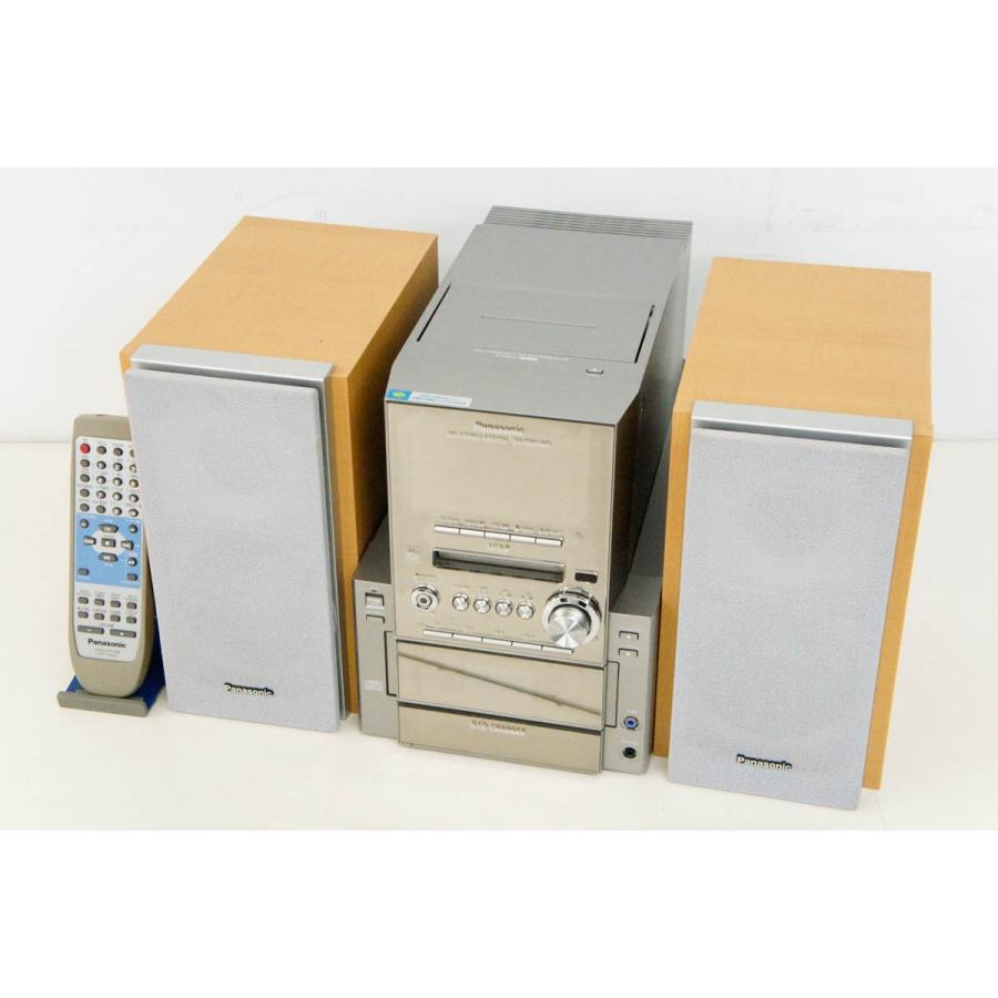 panasonicミニコンポSA-PM700MD リモコン取扱い説明書付き panasonic