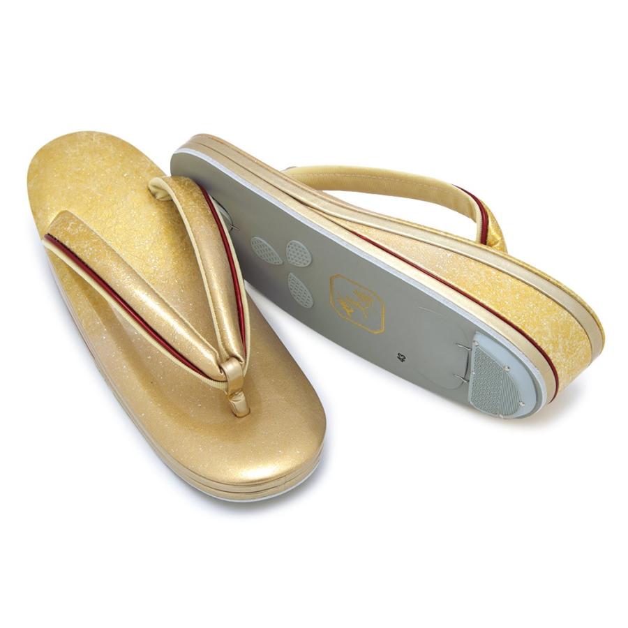 SOUBIEN（創美苑） 草履バッグセット 成人式 草履 バッグ 世美庵 金